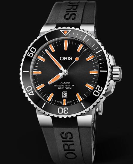 Oris Aquis Date 43.5mm Replica Watch 01 733 7730 4159-07 4 24 64EB